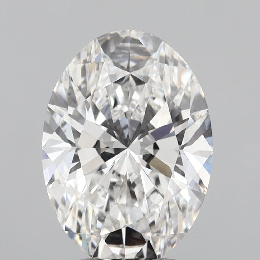 2.77 ct. oval Lab Grown Diamond front image