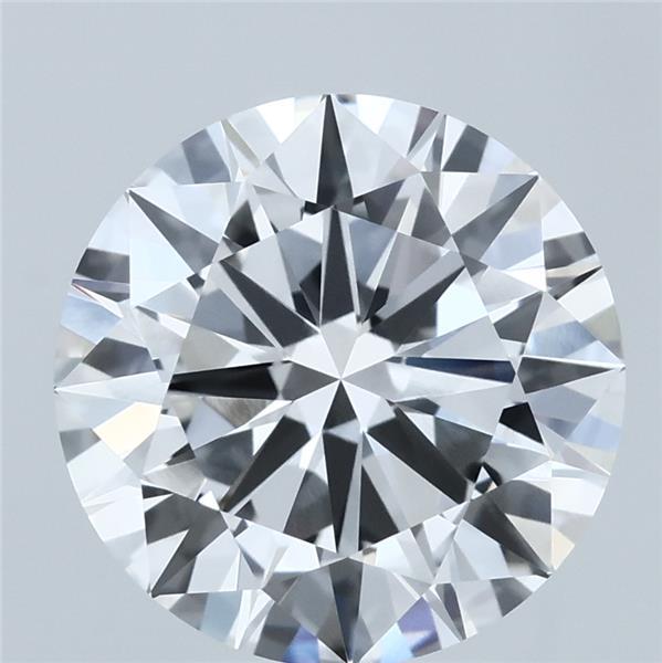 4.01 Carat Round Cut E VVS1 Diamond - view 1