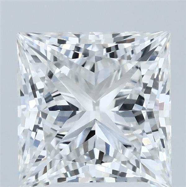 3.25 Carat Princess Cut E VVS2 Diamond - view 1