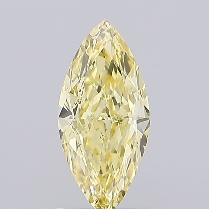 1.01ct Marquise Fancy Yellow VS1 IGI