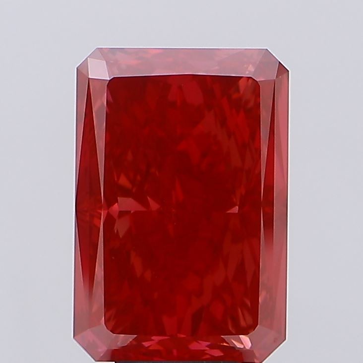10.02ct Radiant Fancy Vivid Red VS1 IGI