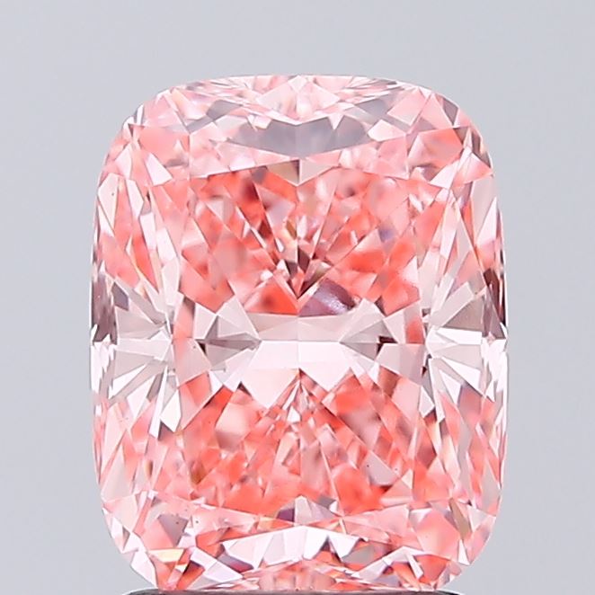 1.77ct Cushion Fancy Vivid Pink VS1 IGI