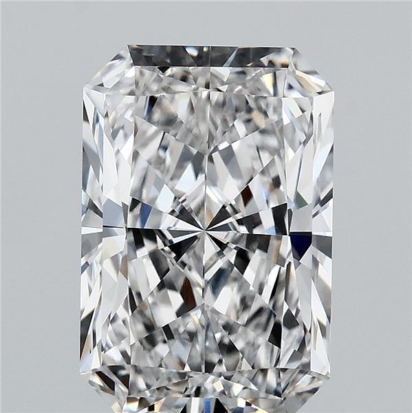 4.09 Carat Radiant Cut F VVS1 Diamond - view 1
