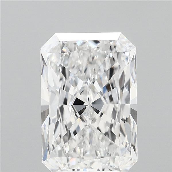 3.59 Carat Radiant Cut E IF Diamond - view 1