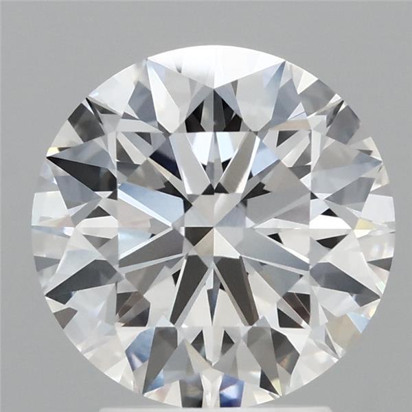 3.09 Carat Round Cut E VVS1 Diamond - view 1