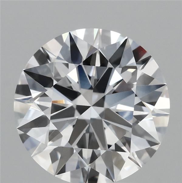 3.08 Carat Round Cut E VVS1 Diamond - view 1