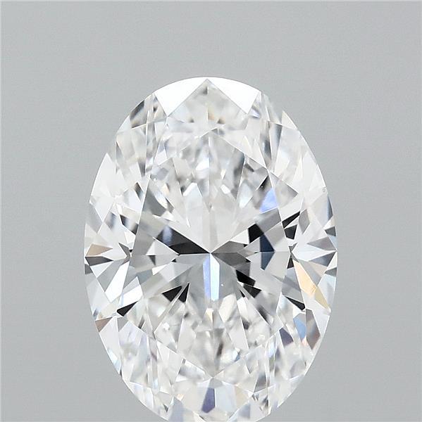 3.04 Carat Oval Cut E VVS1 Diamond - view 1