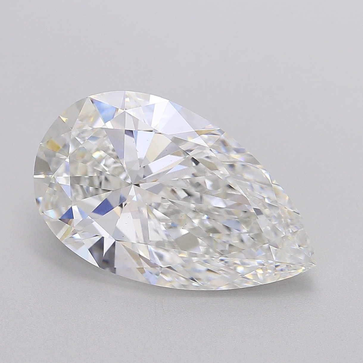 7.03ct Pear F VS1 IGI