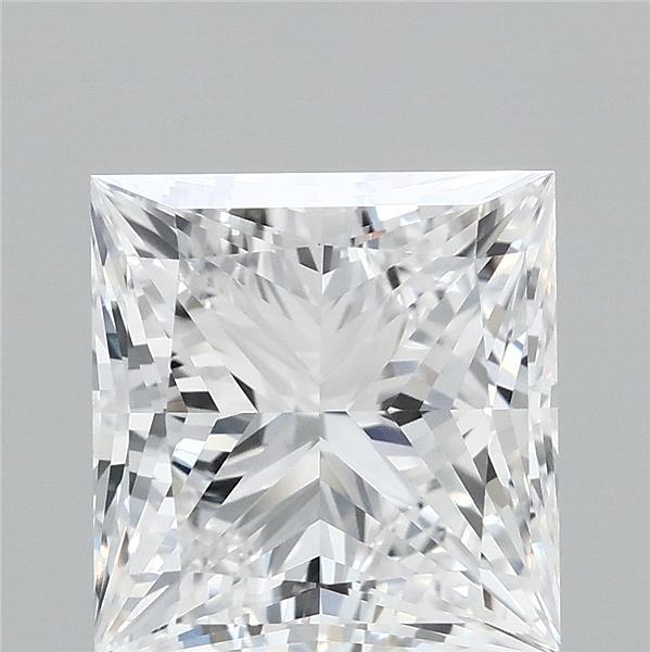 4.04 Carat Princess Cut D VVS2 Diamond - view 1