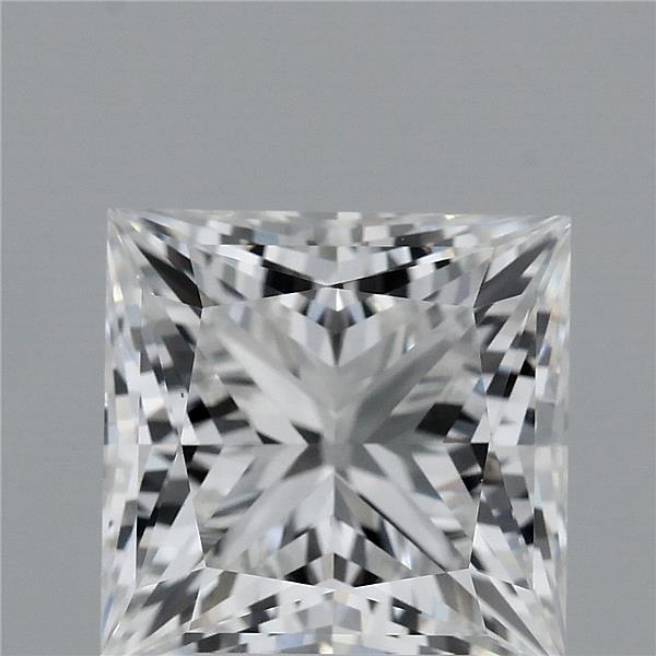 3.51 Carat Princess Cut E VVS2 Diamond - view 1
