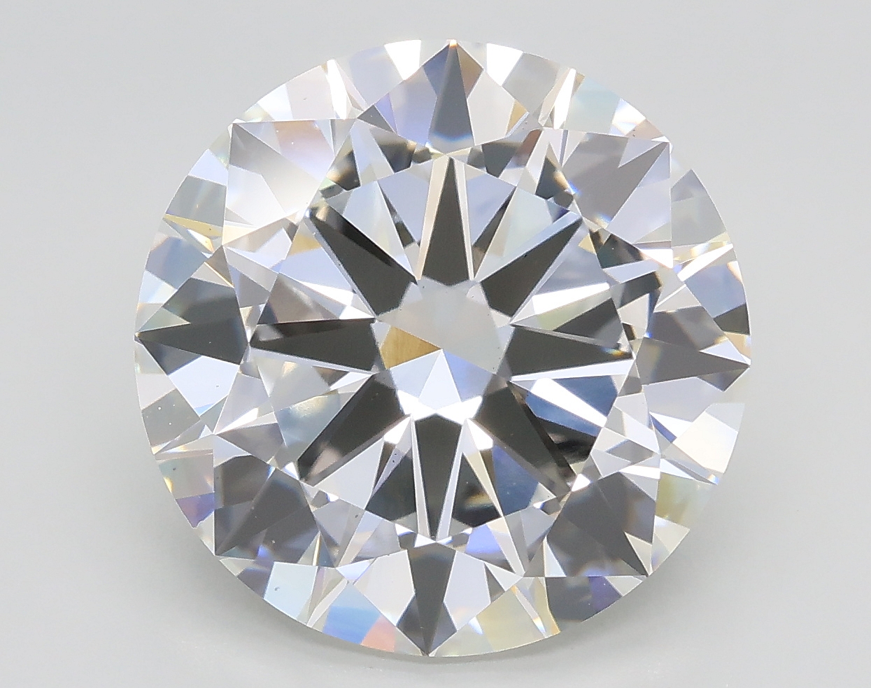 6.02 ct. round Lab Grown Diamond front image