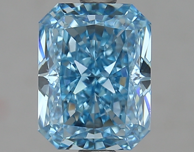 2.03ct Radiant Fancy Vivid Blue VS1 IGI