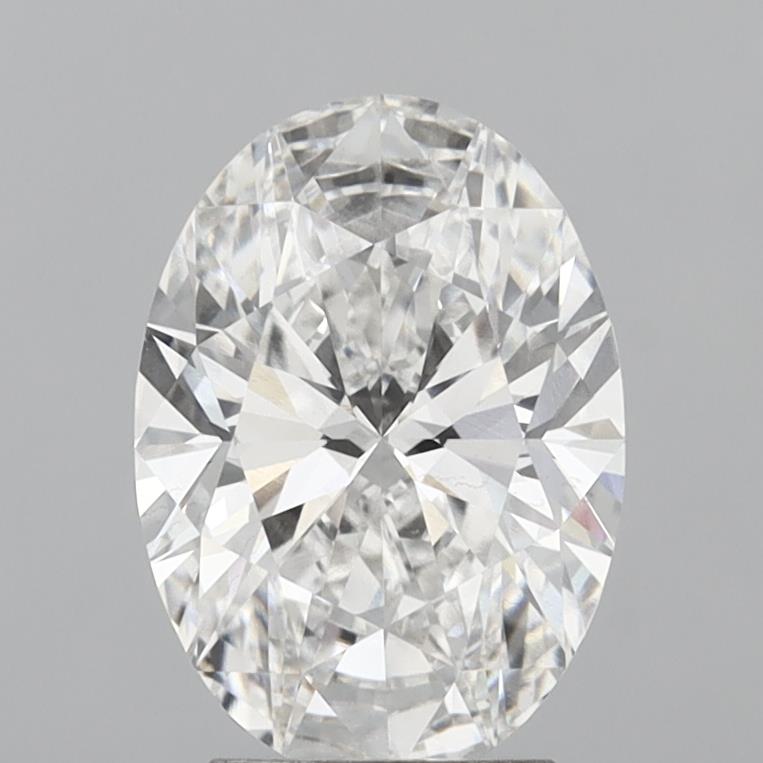 3.52 carat f VS1 EX Cut IGI oval diamond