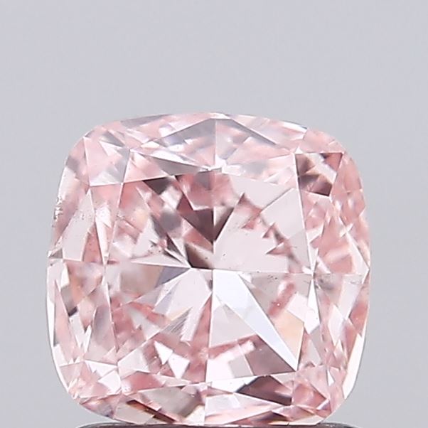 1.01ct Cushion Fancy Intense Pink VS2 IGI