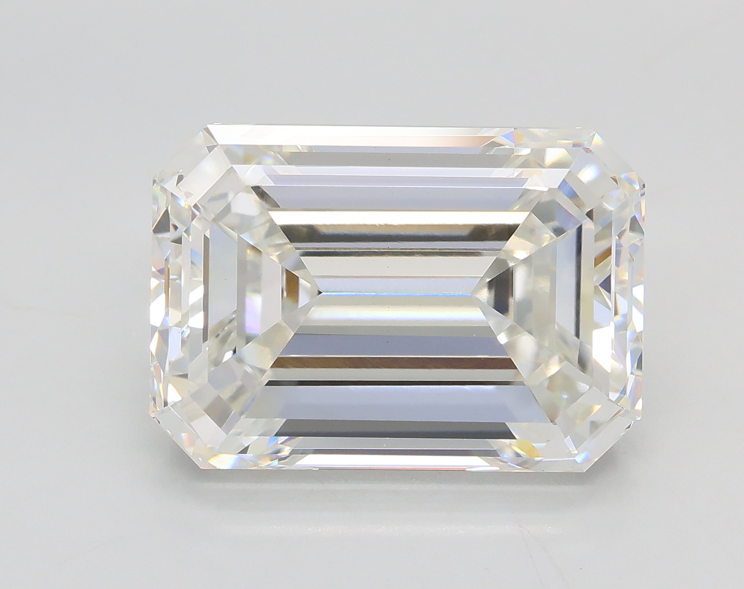 8.03 ct. emerald Lab Grown Diamond front image