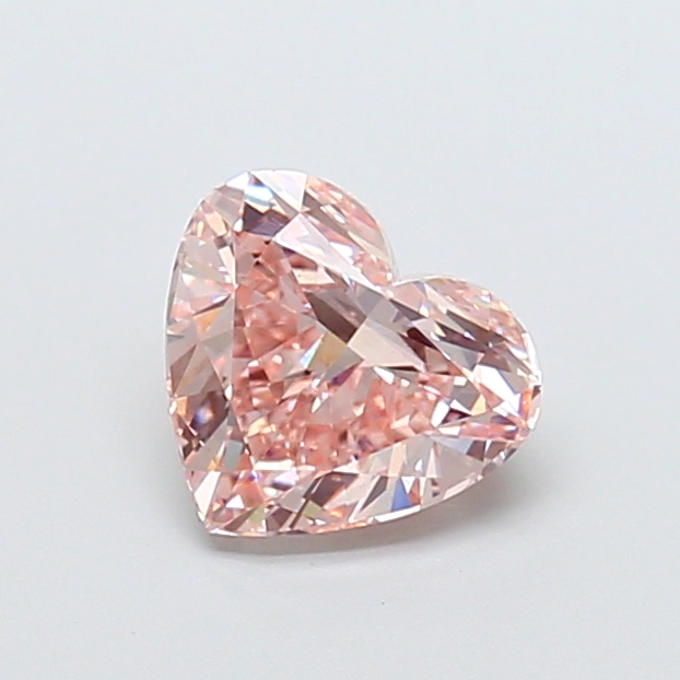 2.07ct Heart Fancy Pink VS1 IGI