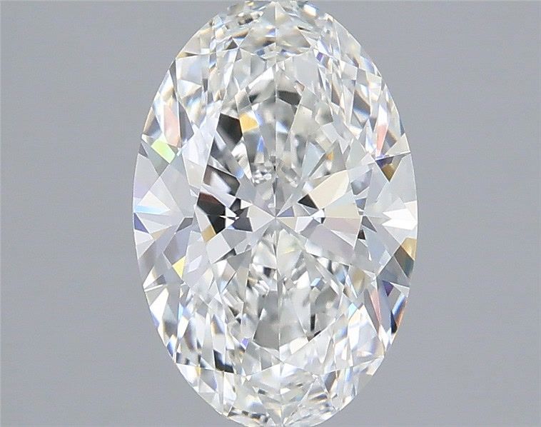 2.08 carat f VVS2 EX Cut IGI oval diamond