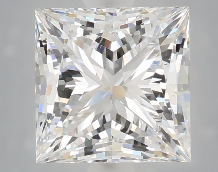 2.6 carat d VS1 EX Cut IGI princess diamond