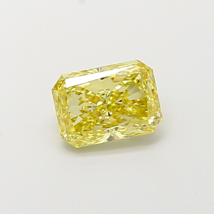 1.01ct Radiant Fancy Yellow VS1 IGI