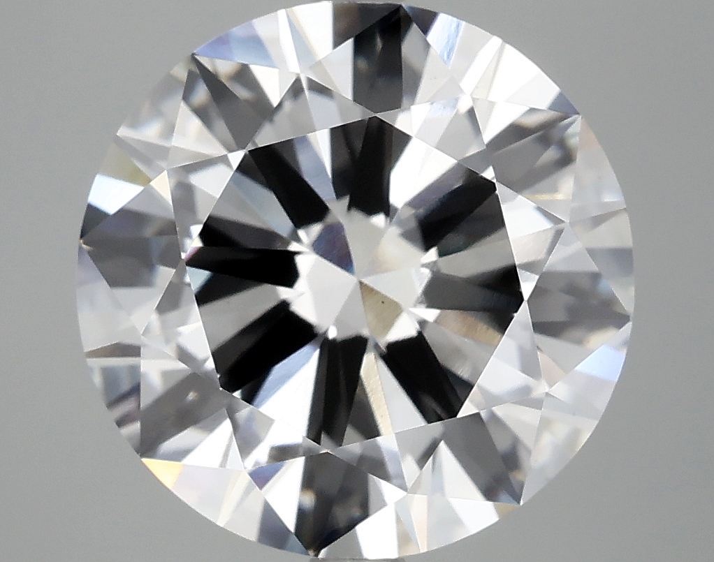 5.97 Carat Round Cut Lab Diamond