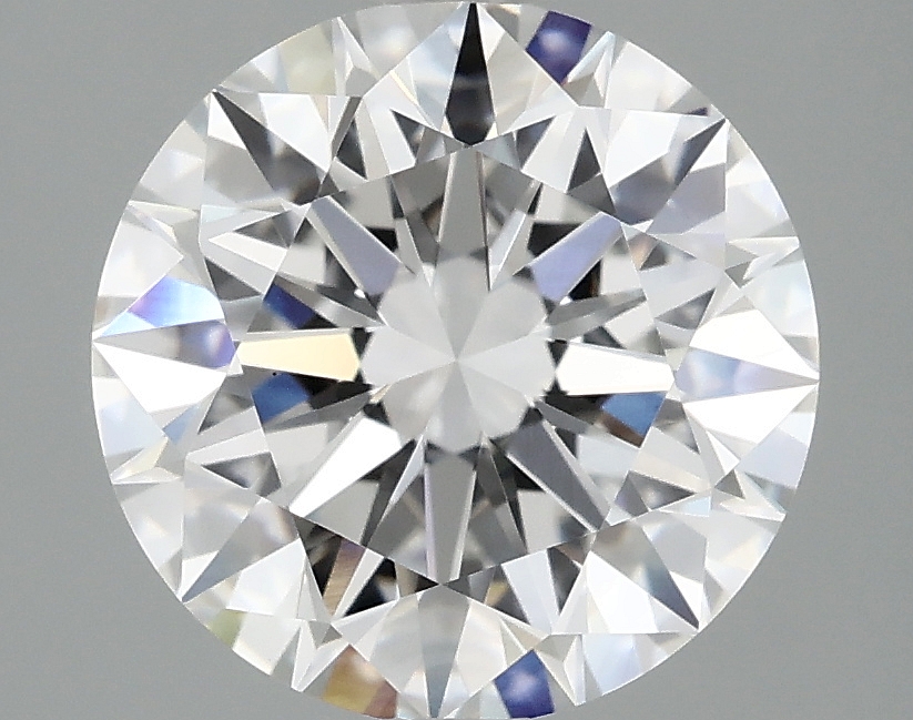3.09 Carat Round Cut Lab Diamond