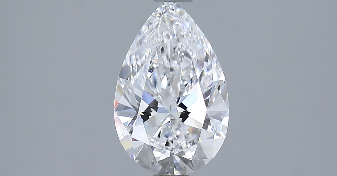 1.08ct Pear D VVS1 IGI
