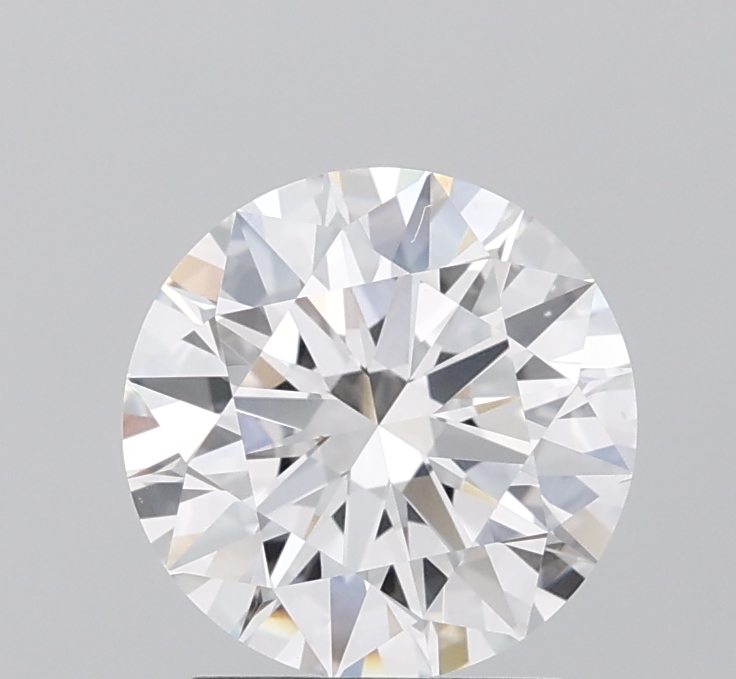 2.06ct Round · F · VVS2 · IGI