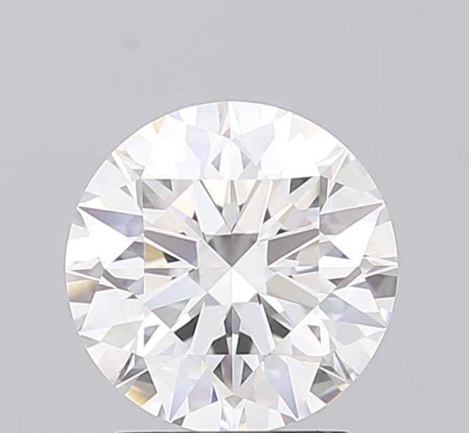 2.07ct Round · F · VVS2 · IGI
