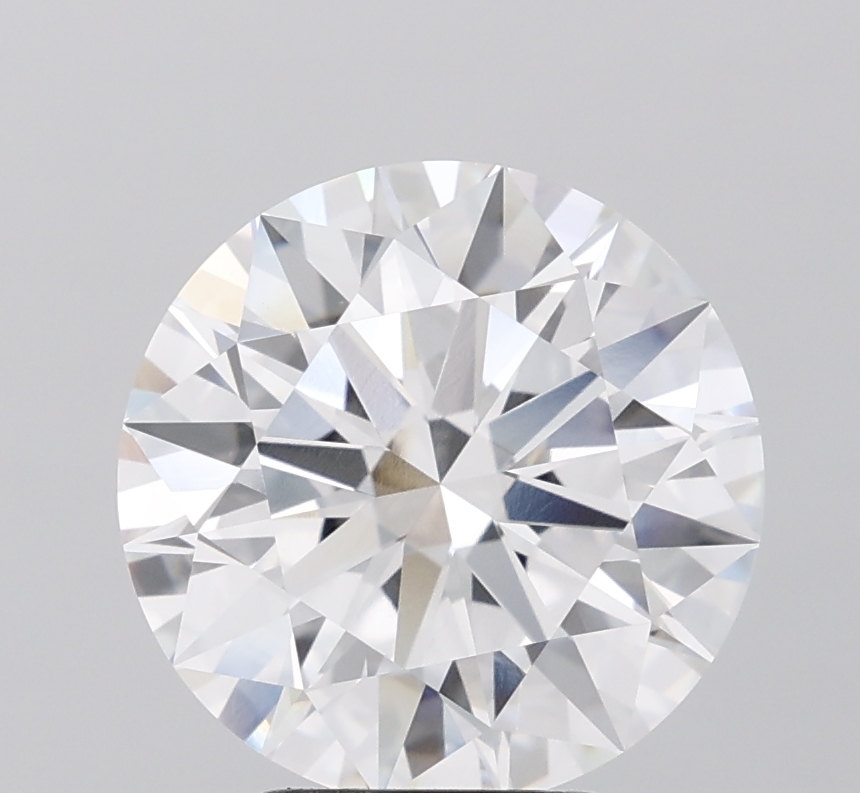 5.02ct Round · F · VVS2 · IGI