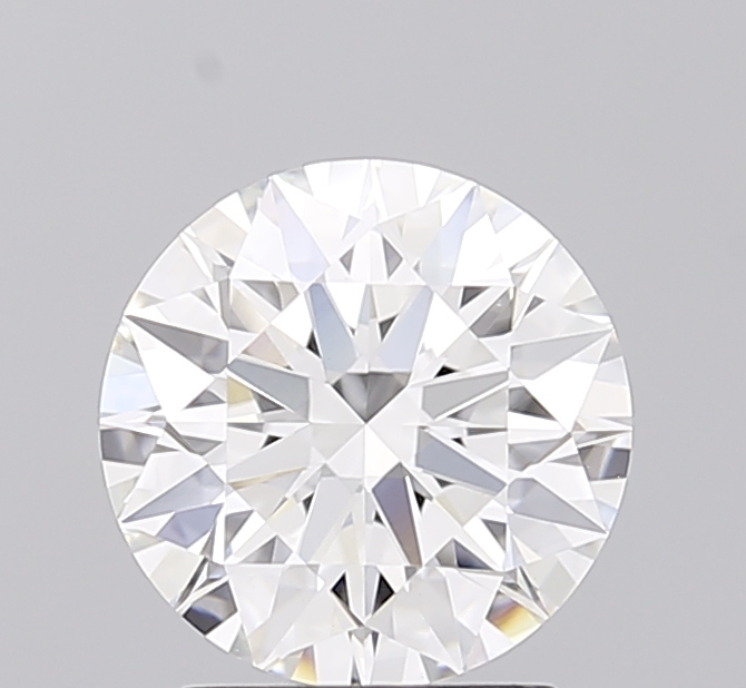 2.06ct Round · F · VVS2 · IGI