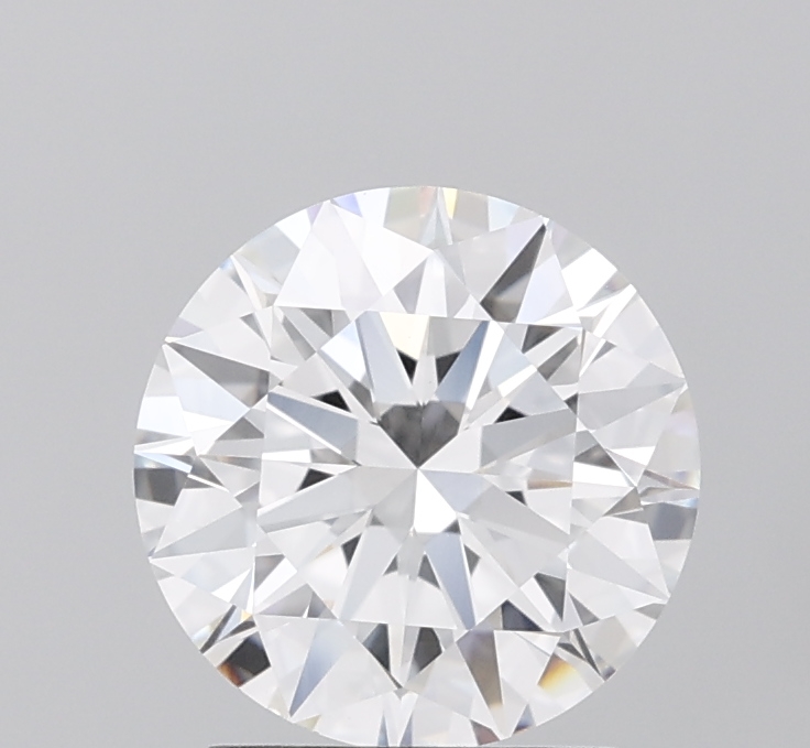 2.06ct Round · F · VVS2 · IGI