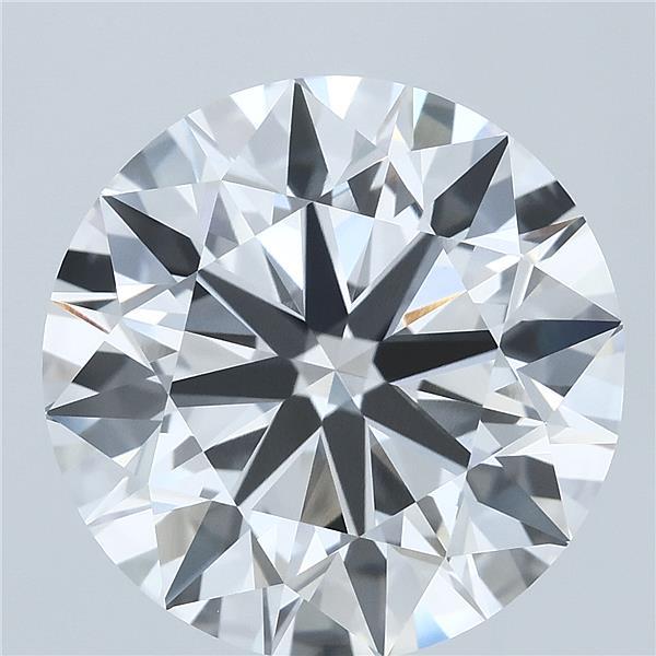 9.09 Carat Round Cut F VVS2 Diamond - view 1