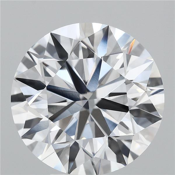 8.02 Carat Round Cut E VVS2 Diamond - view 1