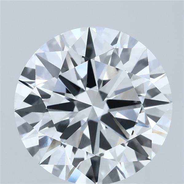 4.21 Carat Round Cut D VVS1 Diamond - view 1