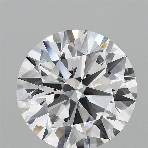 4.10 Carat Round Cut E VVS1 Diamond - view 1