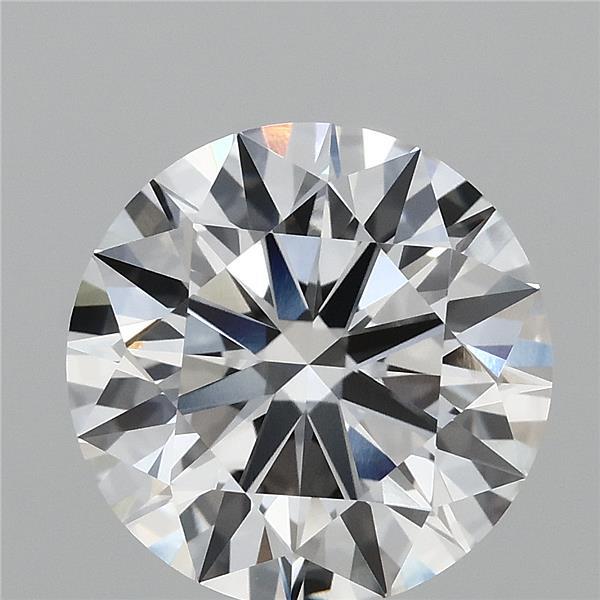 4.08 Carat Round Cut E VVS1 Diamond - view 1