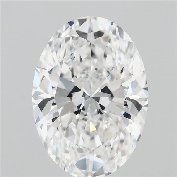 4.08 Carat Oval Cut E VVS1 Diamond - view 1
