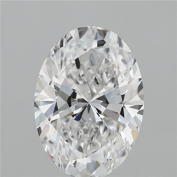 4.07 Carat Oval Cut E VVS1 Diamond - view 1