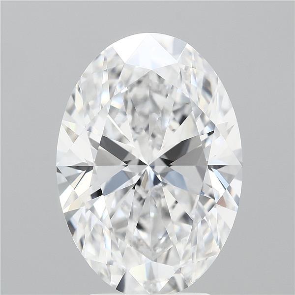 4.07 Carat Oval Cut E VVS1 Diamond - view 1