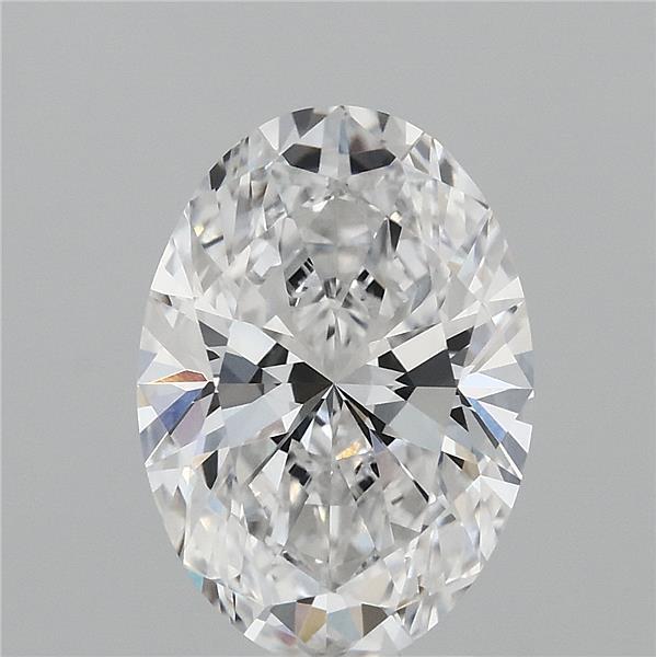 3.06 Carat Oval Cut D IF Diamond - view 1