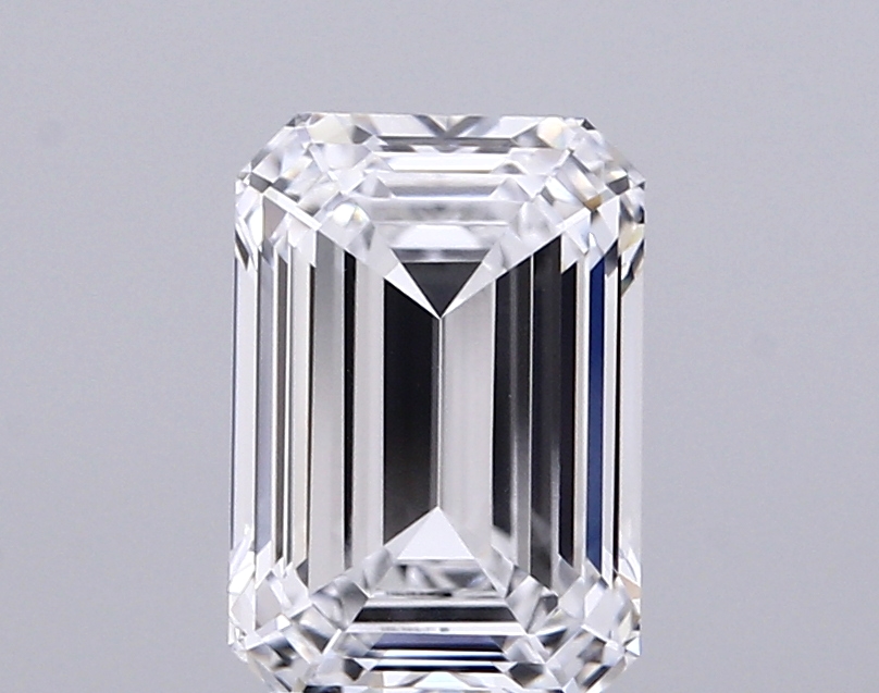 2.09ct Emerald · D · VVS1 · IGI