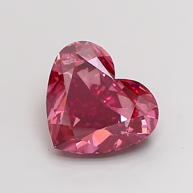 3.62ct Heart Fancy Vivid Pink VVS2 IGI