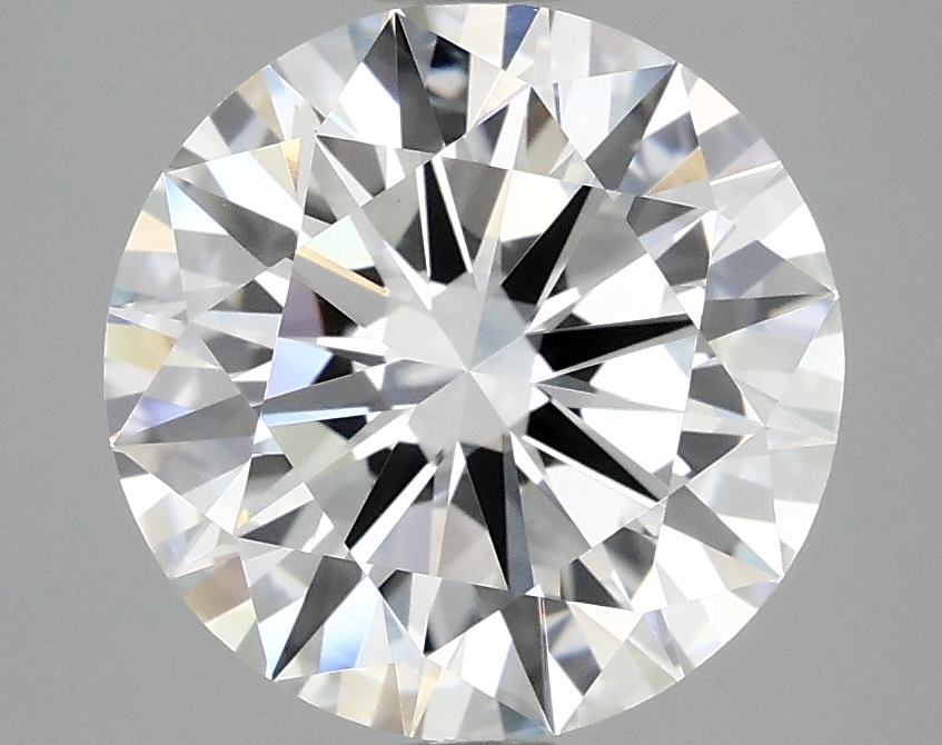 3.59 Carat Round Cut Lab Diamond