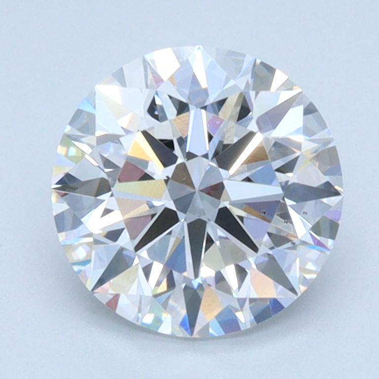 1.5 Carat Round Cut Lab Diamond