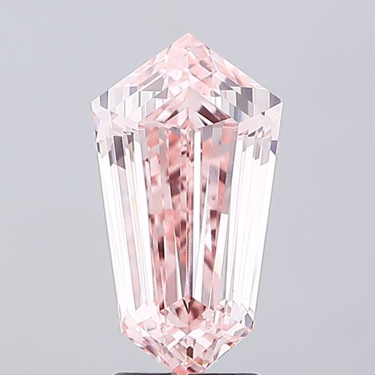 4.01ct Hexagonal Fancy Intense Pink VS1 IGI
