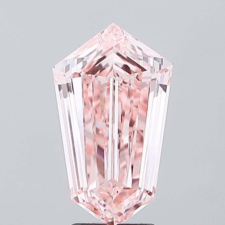 4.01ct Hexagonal Fancy Intense Pink VVS2 IGI