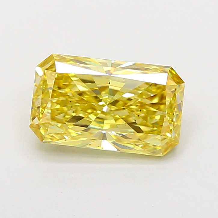 1.91ct Radiant Fancy Intense Yellow SI1 IGI