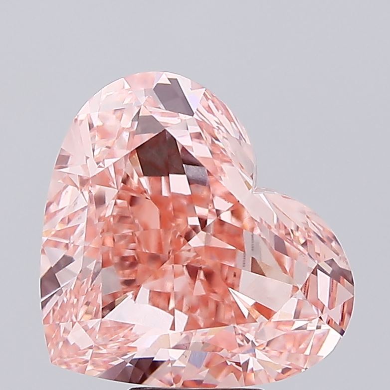 12.03ct Heart Fancy Vivid Pink VS1 IGI