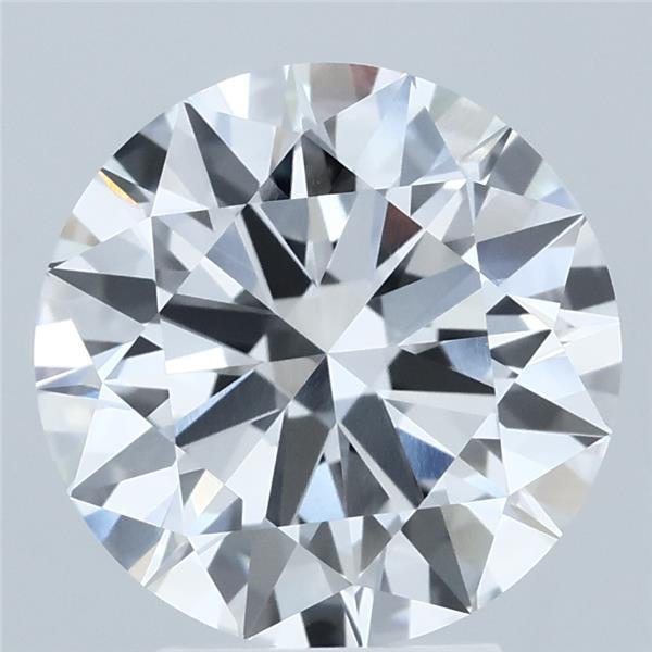 3.83 Carat Round Cut E VVS1 Diamond - view 1