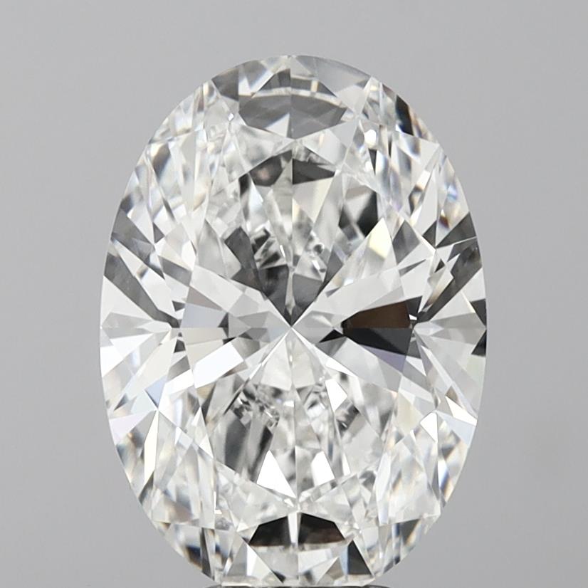 Oval 6.56ct E VVS2
